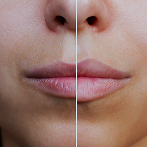 thin lips